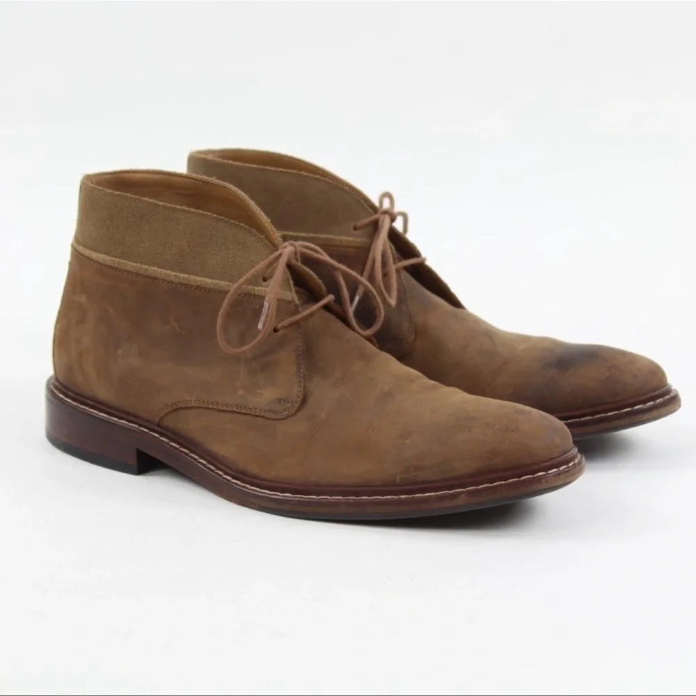 Cole Haan Benton Welt Chukkas In Camel